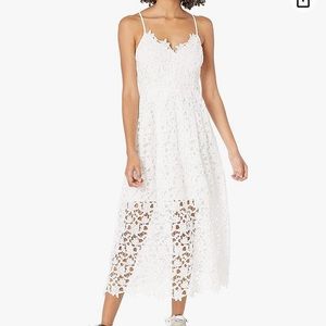 New with Tags ASTR the label Women's Lace A Line Midi Dress
